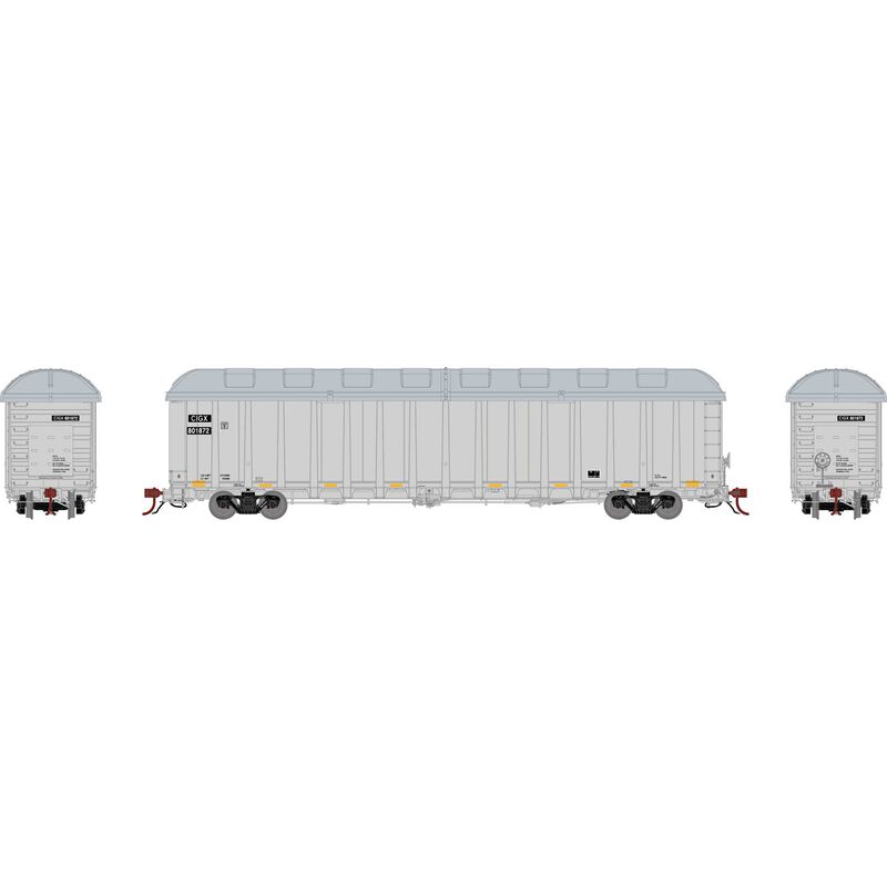 N NSC 6400 Gondola with Load, CIGX #801872