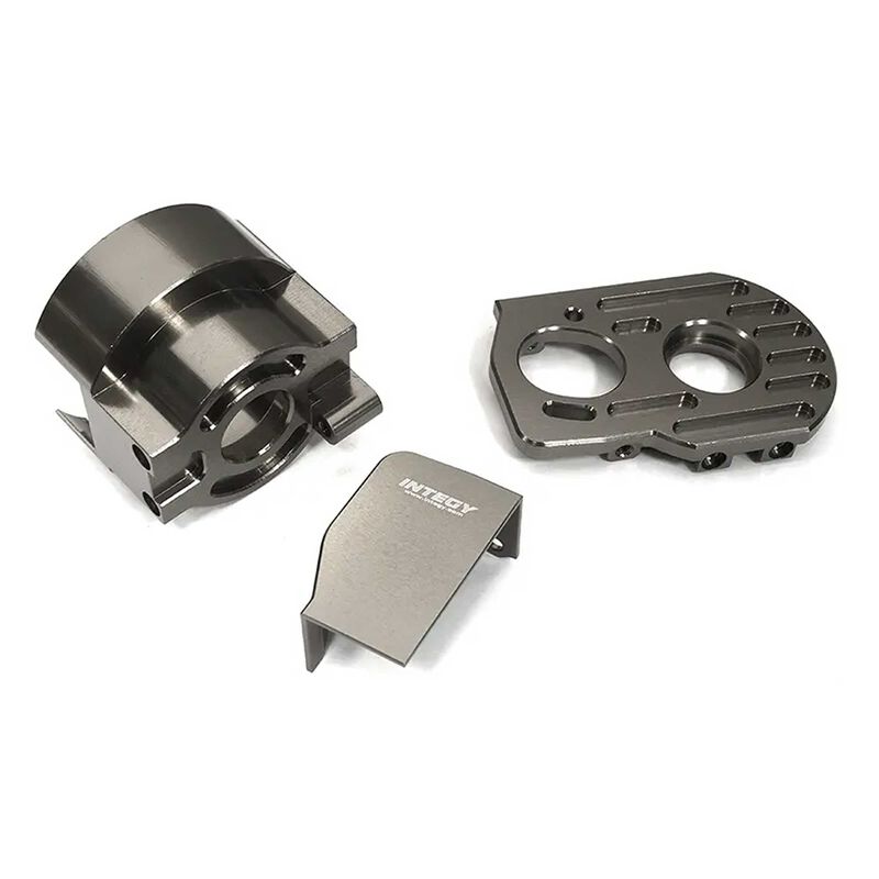 Billet Machined Center Diff & Motor Mount Set for Losi 1/10 Lasernut U4 4WD Brushless RTR