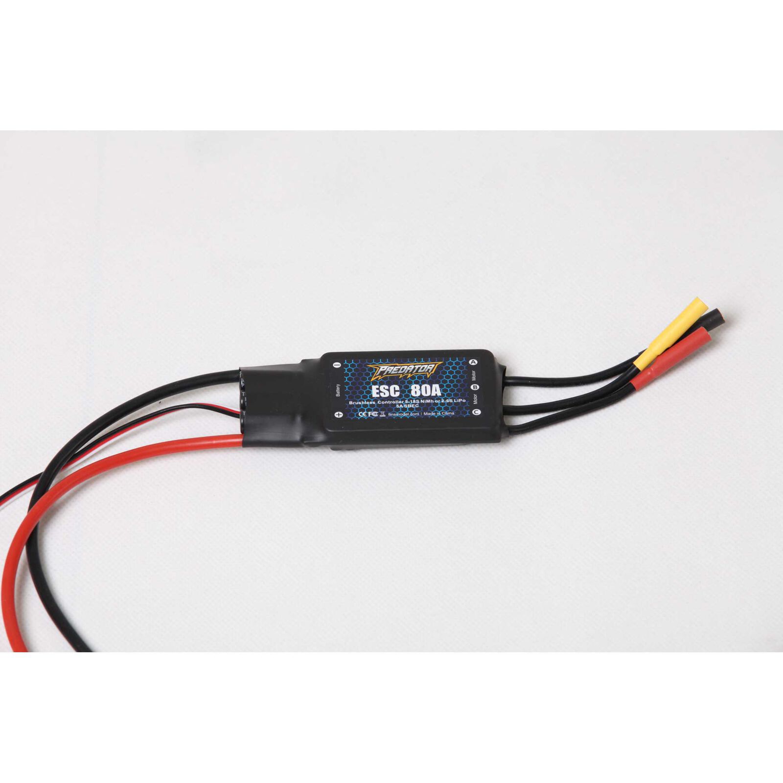 Predator 80A ESC 5A SEBC, XT60: Yak-130 V2