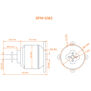 Avian 6362-250Kv Outrunner Brushless Motor