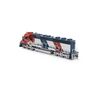 HO SD45-2 with DCC & Sound, SF/Bicentennial #5704