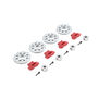 Hex Rotor Caliper and Pin Set (4): Baja Rey