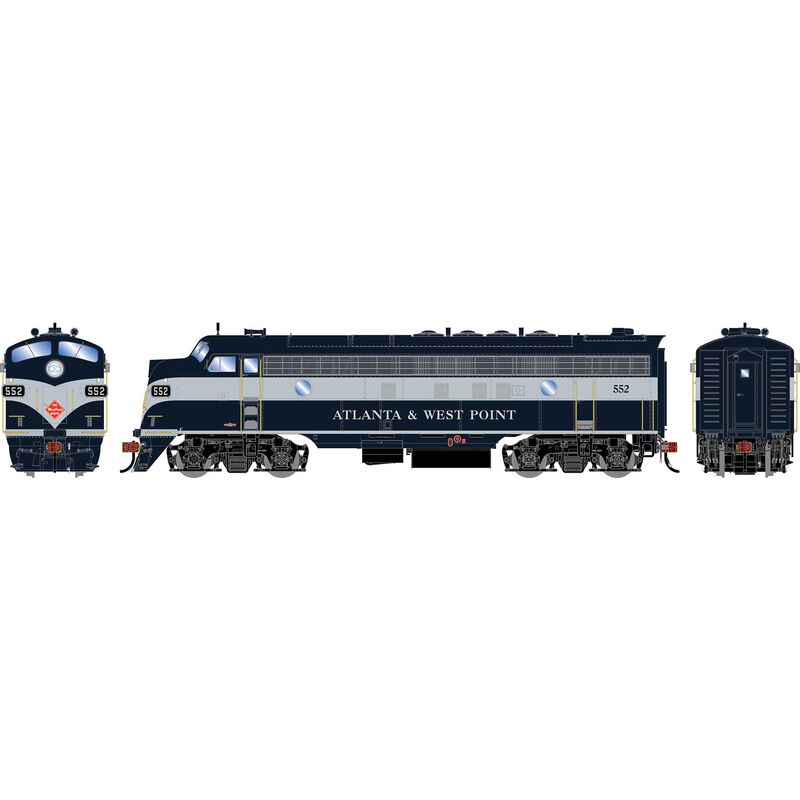 HO GEN FP7 Locomotive w/DCC & Sound, AWP #552