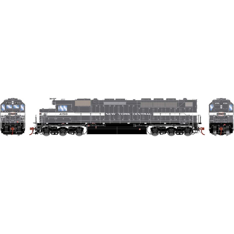 HO GEN SDP45 Locomotive w/DCC & SOUND, Legendary Liveries NYC #4150