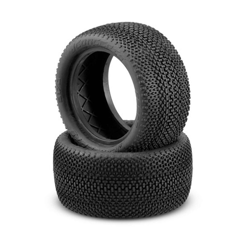 1/10 ReHab 2.2&rdquo; Rear Buggy Tires and Inserts, Aqua A2 Compound (2)