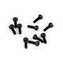 M2x6mm Cap Head Screws, Black (10)