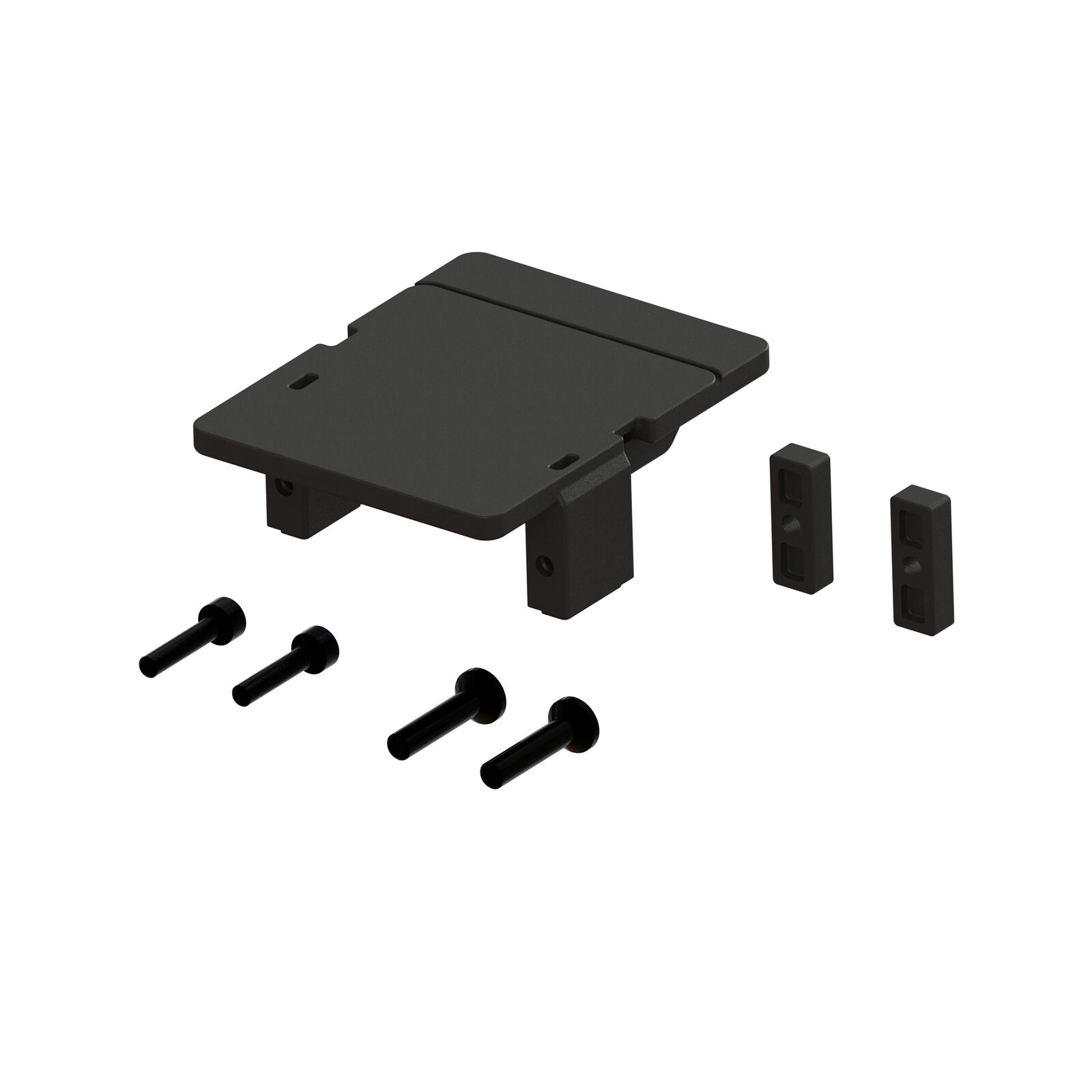 Servo Mount/Radio Deck for Standalone ESC/Receiver: GROM