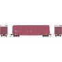 HO RND 50' Waffle High Cube Box Car, DWC #409502