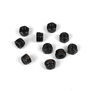M3 Locknuts, Black (10)