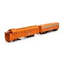 HO Rotary Snowplow & F7B Locomotive, NP # 42/#42-B