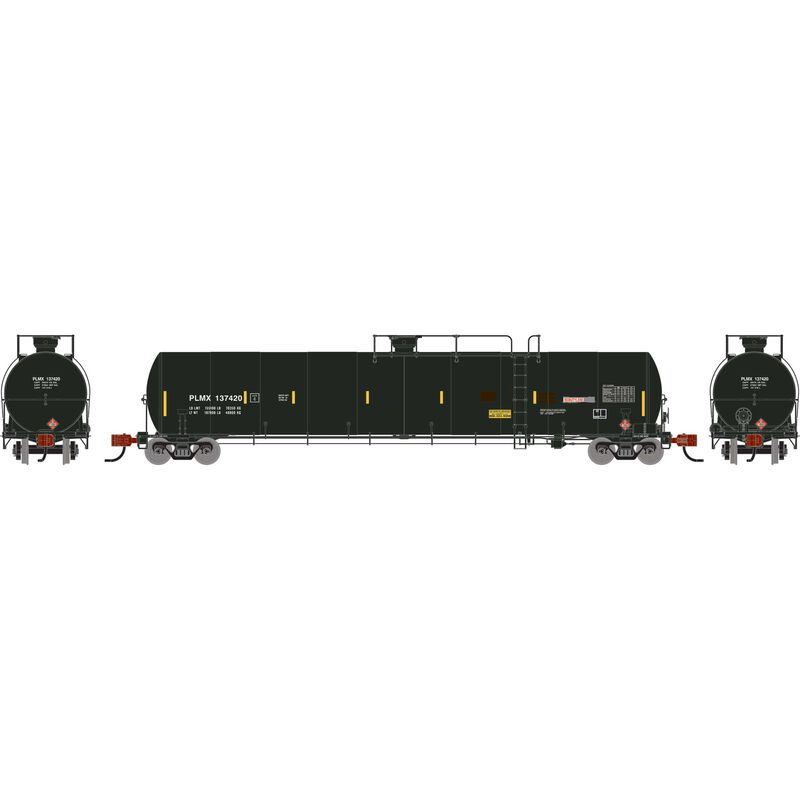 N UTC 33K LPG Tank Car- Late, PLMX Primed For Grime #137420 N UTC 33K LPG Tank Car- Late, PLMX Primed For Grime #137420