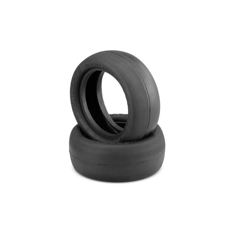 1/10 Smoothie 2 2.2” Front 4x4 Buggy Tires and Inserts, Silver Compound (2)