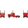 HO KW Tractor, Pacific Intermountain Express #3089