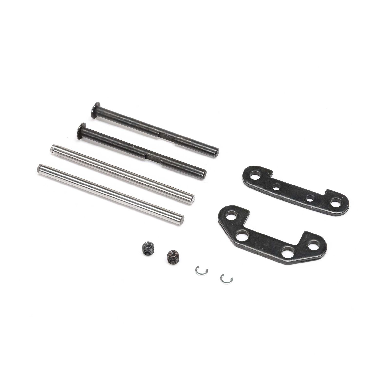 Front Hinge Pin & Brace Set: 1/10 Baja Rey 2.0