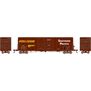 HO GEN 50' PC&F Box Car w/ 8'&6' Youngstown Plug Door, SP 'Hydra Cushion' #697444