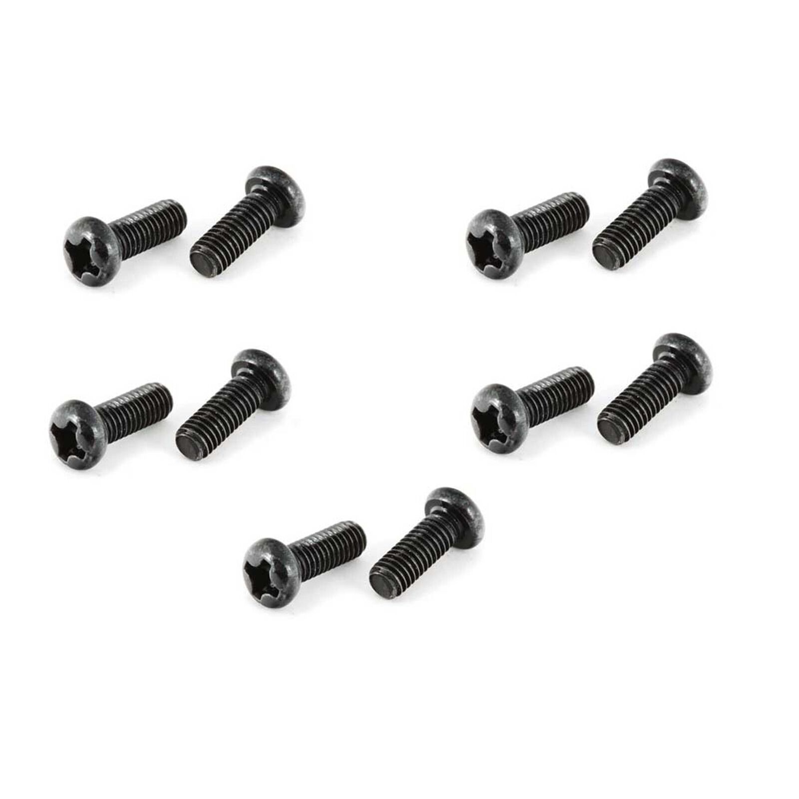 Button Head Cross Machine Screw 3x8mm (10)