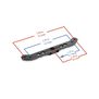 Aluminum Double Sx Arm, 3" Hitec