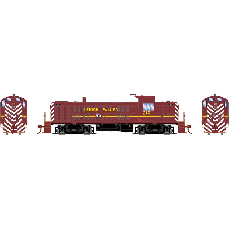 HO ATH RS-3 Locomotive, LV #210