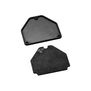 Steel Servo Weight Plate Set, 1/10 Team Associated RC10B7