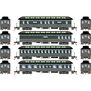 HO 50' Old Time Overland Passenger Set, UP #1 (4)