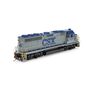 HO GP40-2 Locomotive with DCC & Sound, CSXT #6427