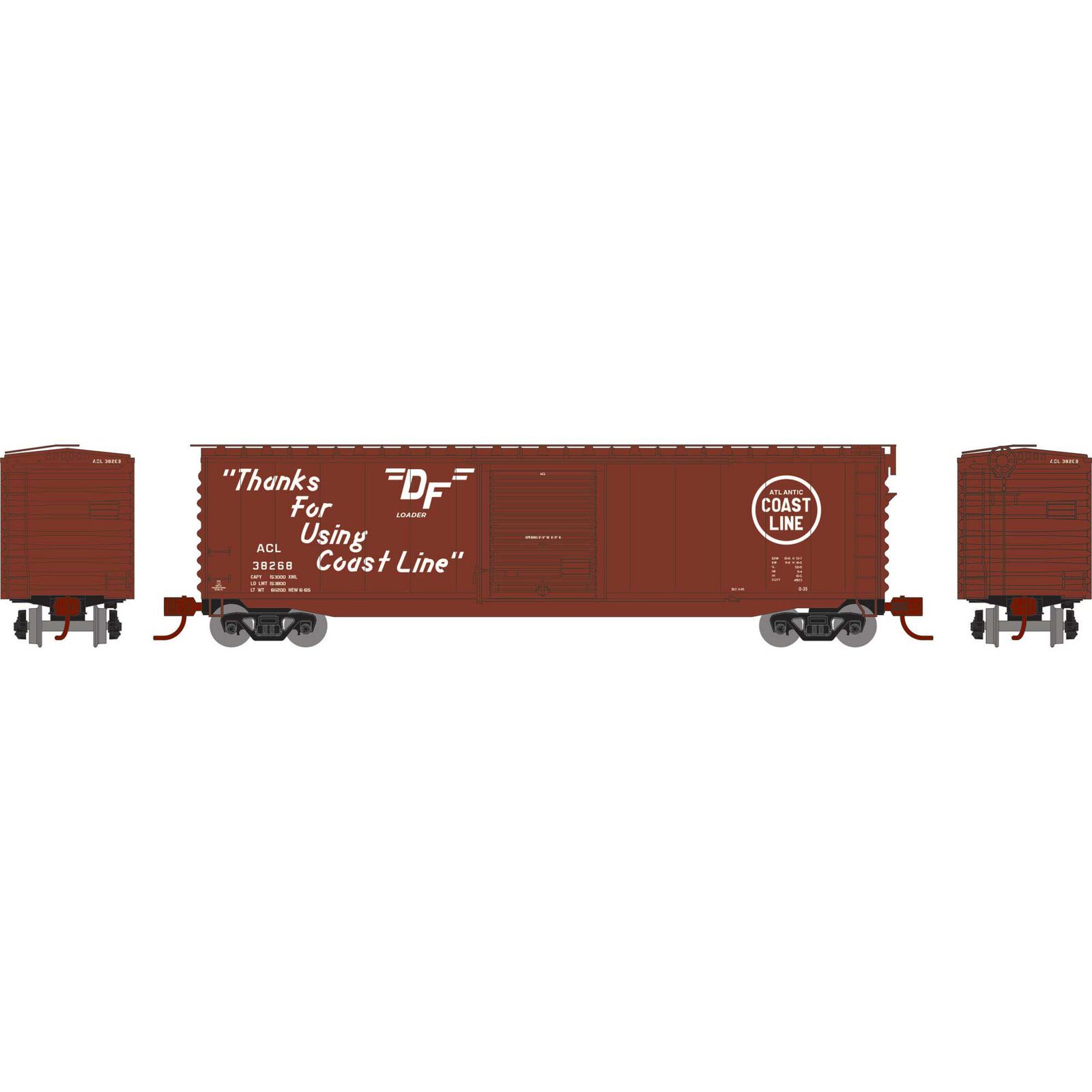 N 50' PS-1 Single Sliding Door Box, ACL #38268