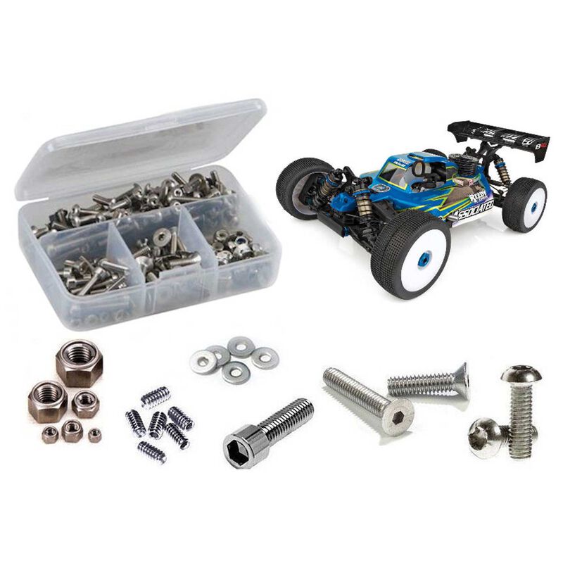 Associated RC8B4.1 Nitro 1/8th (#80949) Stainless Steel Screw Kit