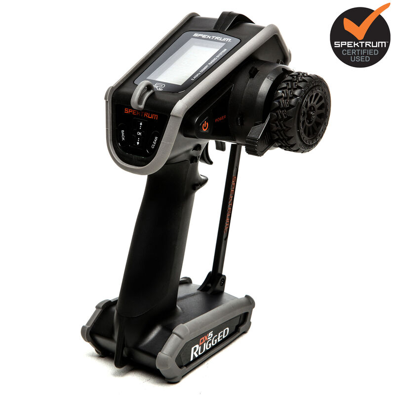 DX5 Rugged 5-Channel DSMR Spektrum Certified Transmitter Only