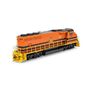 HO GP40-2L Locomotive, QGRY #3016