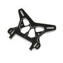 Rear Shock Tower, Black, Aluminum: 8X/8XE