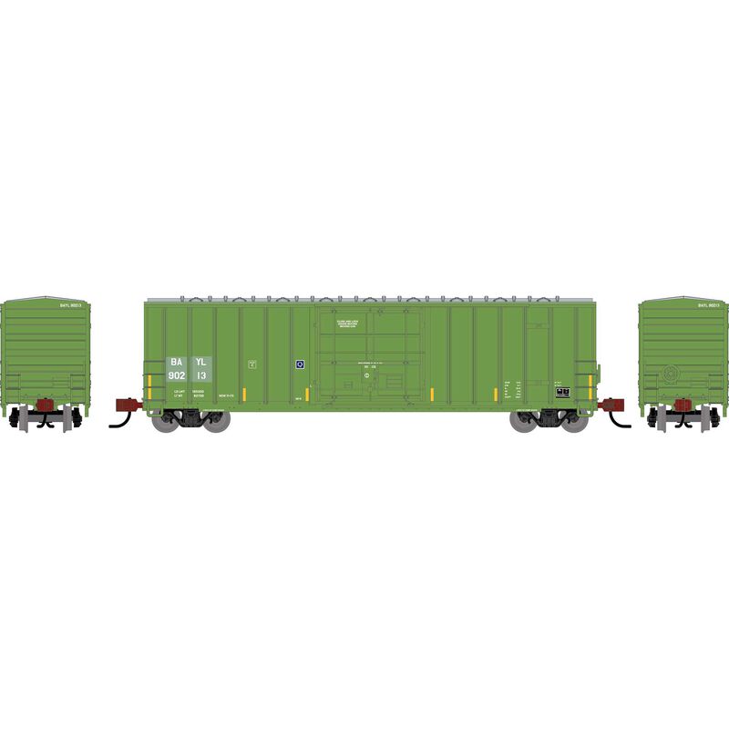 N ATH 50' FMC 5327 12' Plug Door Box Car, BAYL #90213