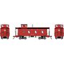HO ATH 3-Window Wood Caboose, CNW #10711