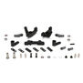 Bell Crank Steering System with Hardware: 22/2.0/T/SCT