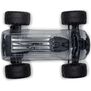 1/10 GORGON 2WD RTA Kit Brushed Monster Truck (Battery & Charger Included), Clear
