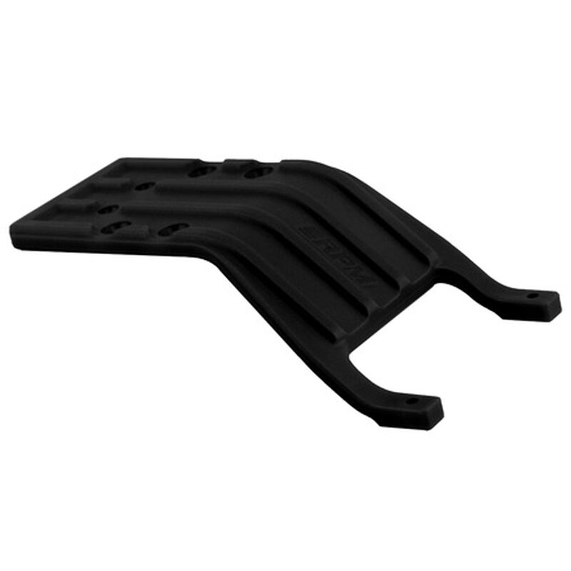Rear Skid Plate, Black: SLH