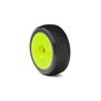 1/8 Enduro Soft Long Wear Pre-Mounted Tires, Yellow EVO Wheels (2): Buggy