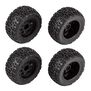 1/14 Pre-Mounted Monster Truck Tires and Wheels, 1/14 Team Associated Reflex 14MT