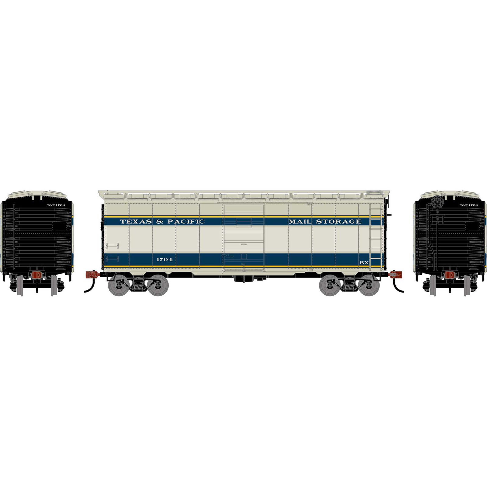 HO ATH 40' Superior Door Box Car, TP #1704