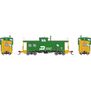 HO GEN ICC Caboose with Lights, FWD #158