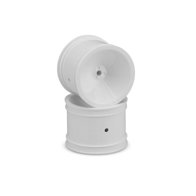 Mono 1.7" RC10 Rear Wheel, White (2)