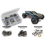 Metal Shielded Bearing Kit, 1/10 Traxxas Rustler 4x4 VXL