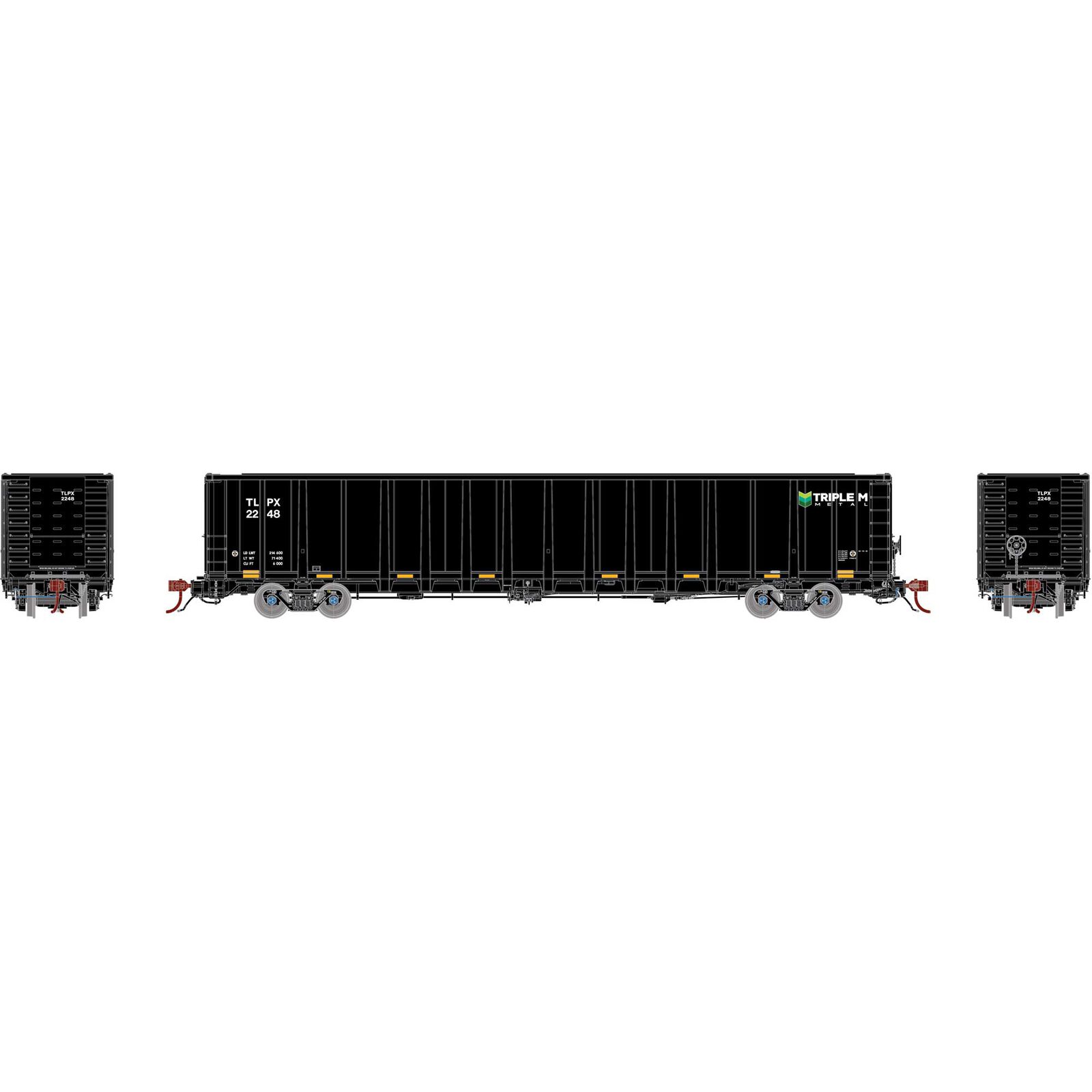 N NSC 6000 Gondola with Load, TLPX #2248