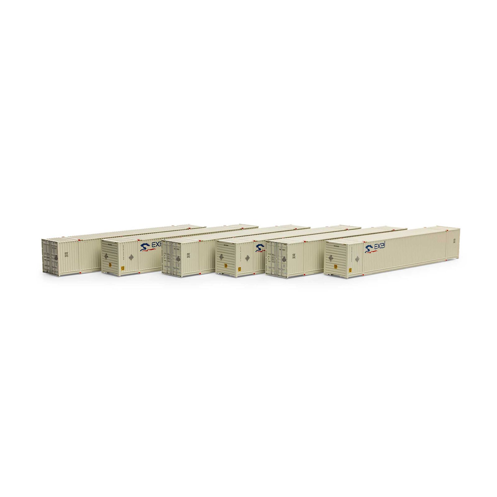 HO 53' CIMC Container, Exel EXLU #2 (6)