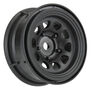 1/10 Keystone Front/Rear 1.55" 12mm Rock Crawler Wheels (2) Black