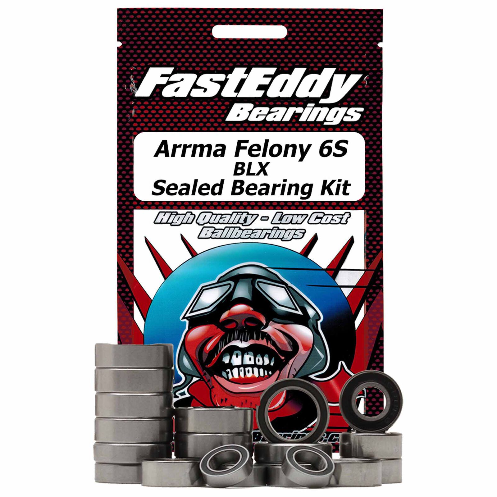 ARRMA Felony 6S BLX Sealed Bearing Kit