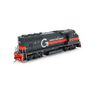 HO GP40-2L Locomotive with DCC & Sound, Guilford/MEC #518