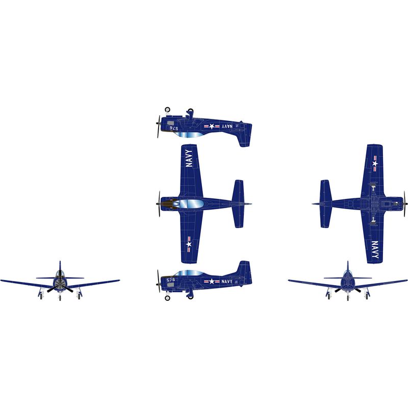 HO ATH T-28B Trojan Airplane, Navy NX228TS