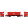 HO Bay Window Caboose with Lights and Sound, WP #485