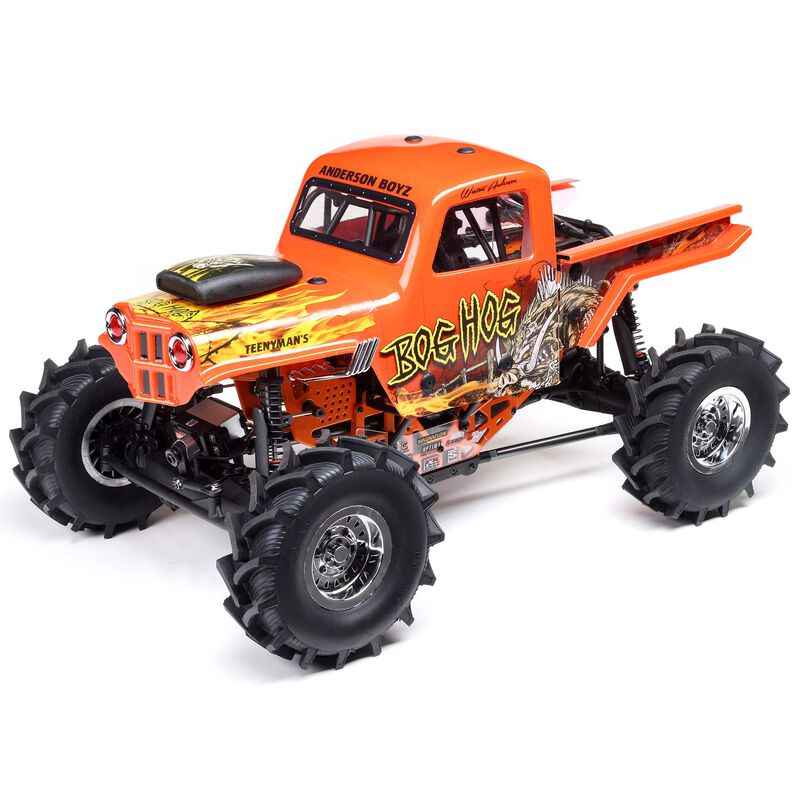 1/8 LMT Mega Truck Bog Hog 4S 4X4 RTR Brushless Mega Truck, Orange  1/8 LMT Mega Truck Bog Hog 4S 4X4 RTR Brushless Mega Truck, Orange