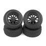 1/28 Front/Rear Pre-Mounted Tires, 1/28 Team Associated SC28